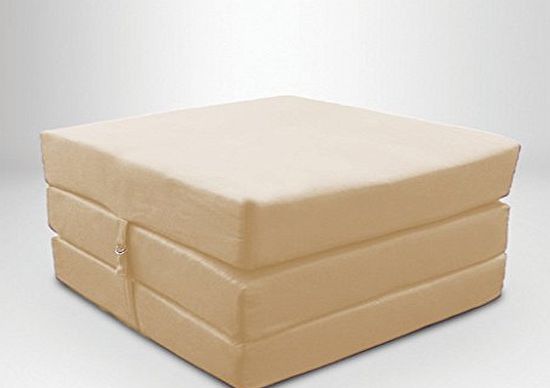 Ready Steady Bed Stone Water Resistant Fold Out Z Bed Cube Mattress with Fastening