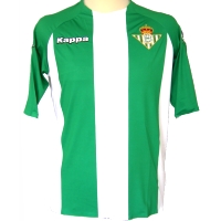 Brand new 06-07 Real Betis home soccer jersey produced by Kappa 100 official. Available in sizes S M