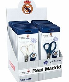 Real Madrid Accessories  Real Madrid FC Display Scissors Box (Pack of 12)