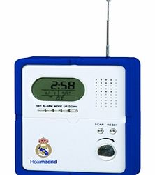 Real Madrid Accessories  Real Madrid Radio With Clock