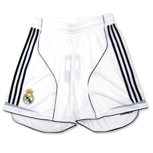 Adidas 06-07 Real Madrid home shorts - Kids