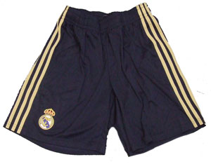Real Madrid Adidas 07-08 Real Madrid away shorts