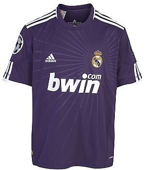 Adidas 2010-11 Real Madrid 3rd Adidas European Shirt