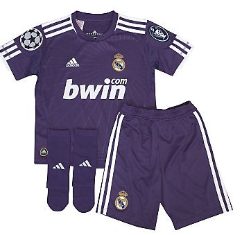 Real Madrid Adidas 2010-11 Real Madrid 3rd Adidas Little Boys Mini