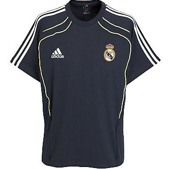 Real Madrid Adidas 2010-11 Real Madrid Adidas Training Tee (Navy)