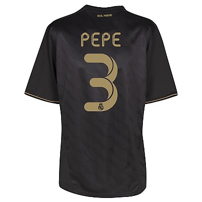 Real Madrid Adidas 2011-12 Real Madrid Away Shirt (Pepe 3)