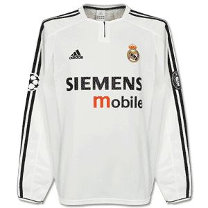 Real Madrid Adidas Real Madrid CL L/S home 03/04