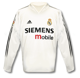 Adidas Real Madrid L/S home 04/05