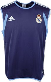Real Madrid Adidas Real Madrid Sleevess - blue 05/06