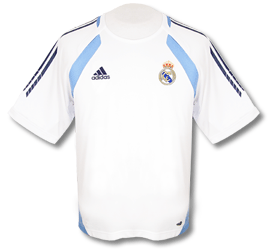 Real Madrid Adidas Real Madrid Training Jersey (white) 05/06