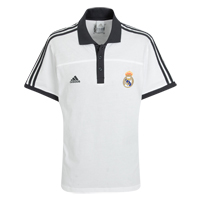 Real Madrid Essential Polo - White/Dark Shale.