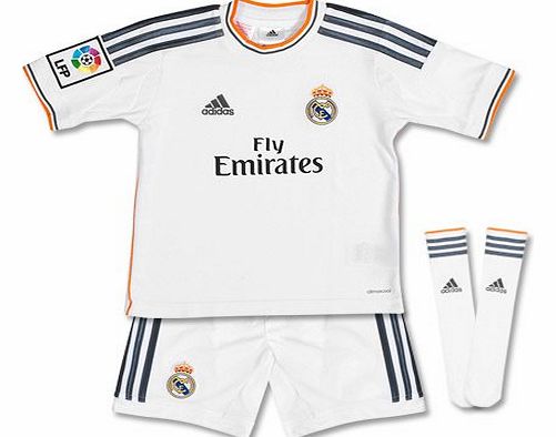 Real Madrid F.C. REAL MADRID Home 2013/2014 Junior Football Mini Kit, Age 5