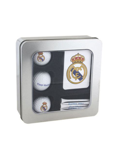 Real Madrid FC Golf Tin Gift Set