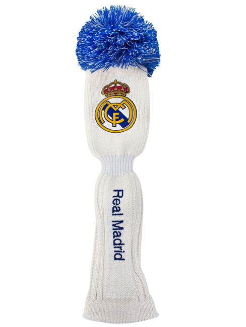 Real Madrid FC Pompom Driver Golf Club Headcover