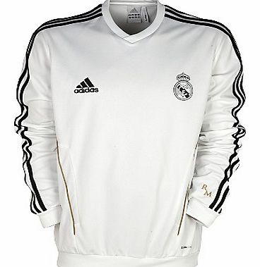 Adidas 2011-12 Real Madrid Adidas Sweat Top (White)