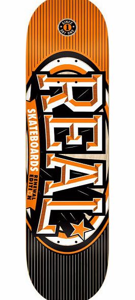 Real Renewal Stacked Skateboard Deck - 7.75 inch