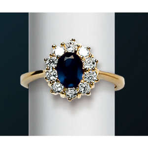 Real Sapphire Ring