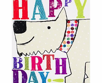 Really Good Happy Birthday Dog Card