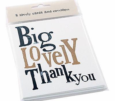 Really Good Thank You Cards, Pack of 8