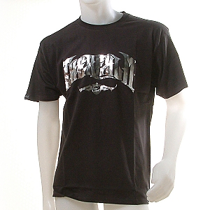 Fang Foiled Tee Shirt - Pewter