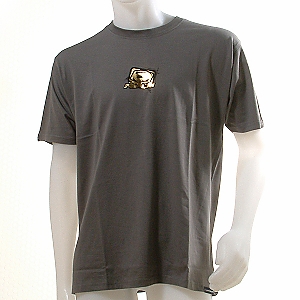 Realm Flux Foiled Tee Shirt - Steel Grey
