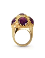 Rebecca Roma Imperiale - Purple Stone Gold Plated Ring