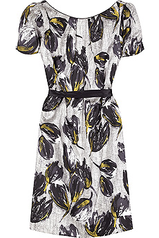 Floral print mini dress