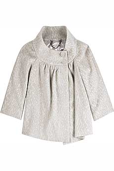 Jacquard swing jacket