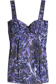 Structured bust camisole top