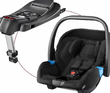 Recaro Privia Car Seat With Isofix Base Black