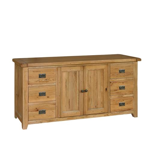 Reclaimed Oak Furniture Range Reclaimed Oak Sideboard - Large