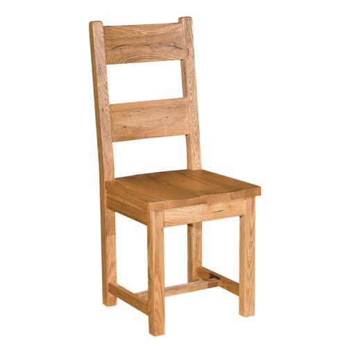 Reclaimed Oak Furniture Reclaimed Oak Dining Chairs x2