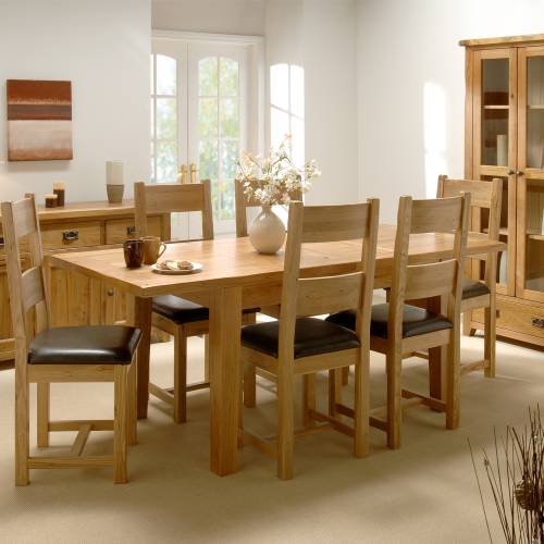 Reclaimed Oak Furniture Reclaimed Oak Dining Set