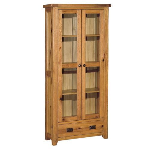 Reclaimed Oak Display Cabinet