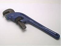 RECORD 350End/10 Stillson Wrench 10In