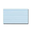Record Cards - 5 inch X 3 inch - Blue