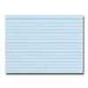 Record Cards - 8 inch X 5 inch - Blue