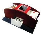 Re:Creation Group Plc Wooden Card Shuffler - 2 deck