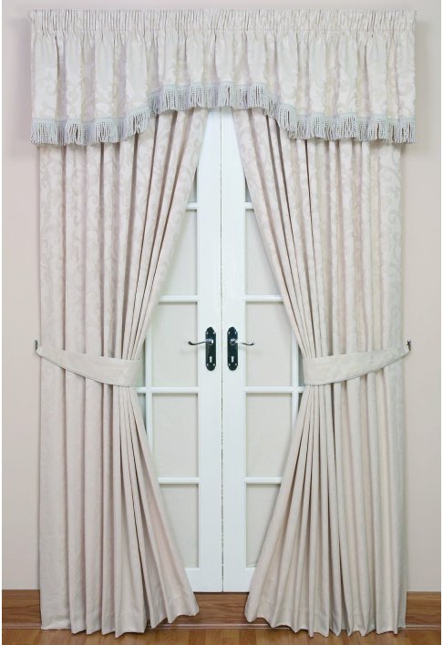 Rectella Eton Natural Lined Curtains