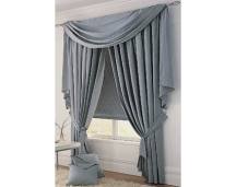 RECTELLA solitaire lined curtains