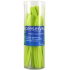Preserve Recycled Plastic Cutlery Set (Green)