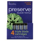 Recycline Preserve Triple Razor Replacement