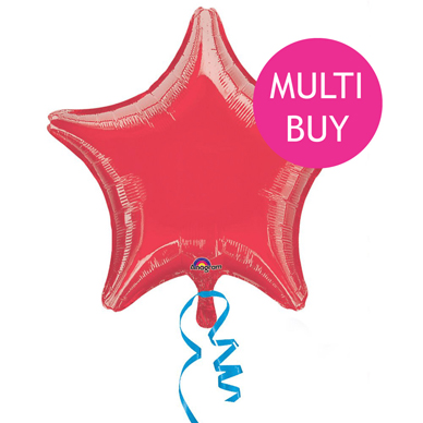 19 Star Foil Balloon - Multi Buy