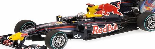Red Bull Racing 1:43 Scale Renault RB6 S Vettel Abu Dhabi World Champion 2010
