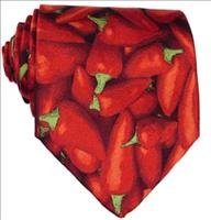 Red Chili Tie by Robert Charles