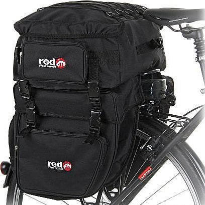 Red Cycling Products Grand Touring bike panniers black 2015 bike panniers waterproof