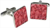 Red Daffodil Cufflinks by Robert Charles