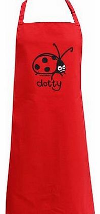 Red Dog Wear Red dotty ladybird apron