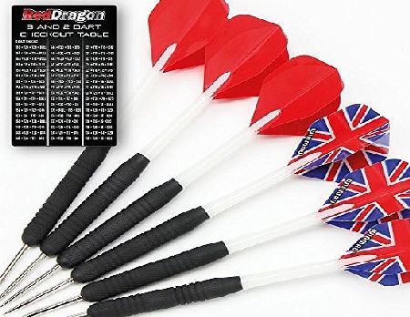 Red Dragon Darts Red Dragon Strata 19 Piece Darts Set   FREE Red Dragon Checkout Card