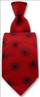 red Gerbera Tie by Robert Charles
